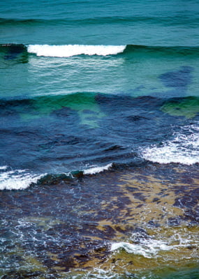 Quadro Wave I por Erica Kogiso