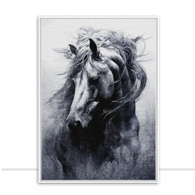 Quadro White horse por Renato Muniz -  CATEGORIAS