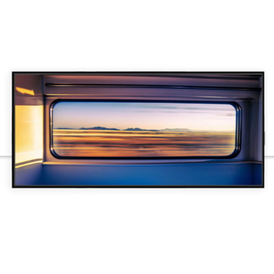Quadro Window Train por Rafael Campeato -  CATEGORIAS