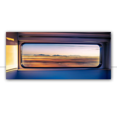 Quadro Window Train por Rafael Campeato -  CATEGORIAS