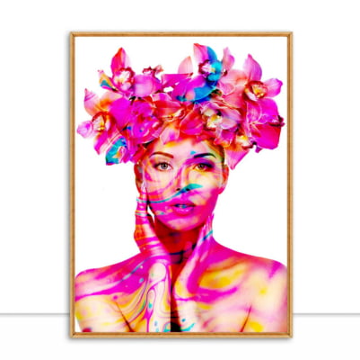 Quadro Woman Pink por Isadora Fabrini -  CATEGORIAS