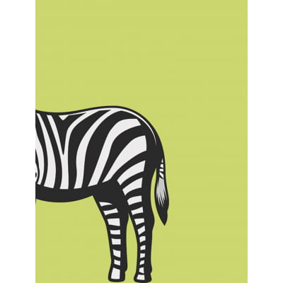 Quadro Zebra Africana por Bruna Polessi