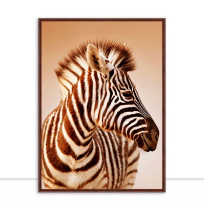 Quadro Zebra por Elli Arts -  CATEGORIAS