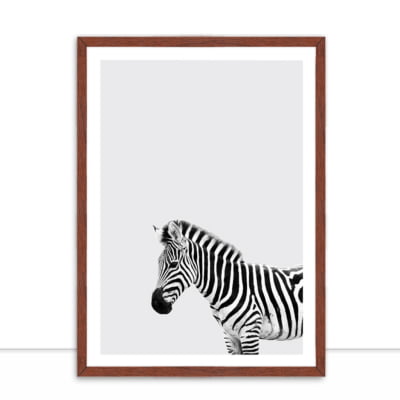 Quadro Zebra Simpática por Juliana Bogo -  CATEGORIAS