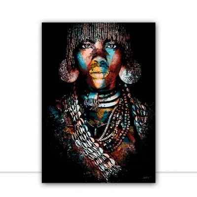 Quadro African Colours VI por Joel Santos