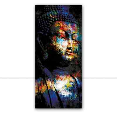 Quadro Buddha Color Panorâmico II por Joel Santos