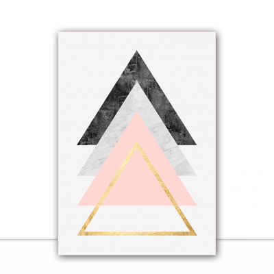 Quadro Geometria Triangular I por Vitor Costa