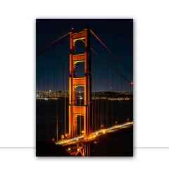 Quadro Golden Gate Bridge de perto por Tiago Ignowski