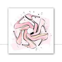 Quadro Pink Heels por Martina Pavlova