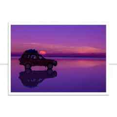 Quadro Uyuni Magic Sunset por Fayson Merege