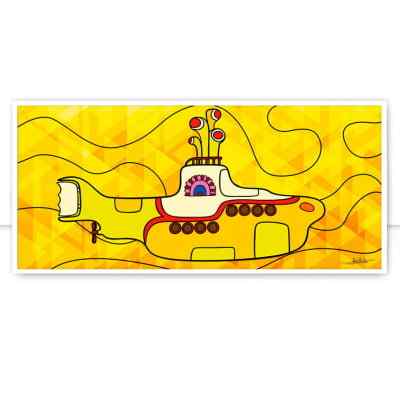 Quadro Yellow Submarine por Joel Santos - CATEGORIAS
