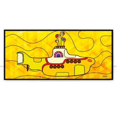 Quadro Yellow Submarine por Joel Santos - CATEGORIAS