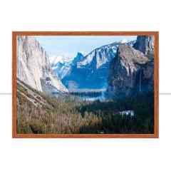 Quadro Yosemite em azul por Mafe Romero