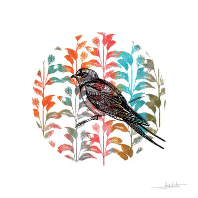 Silk Birds I Q por Joel Santos