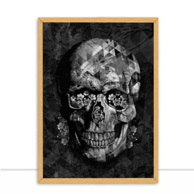 Skull Black I por Joel Santos -  CATEGORIAS