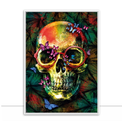 Skull Botanical Pop por Joel Santos -  CATEGORIAS