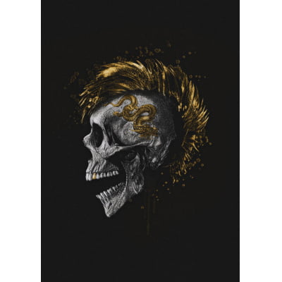 Skull Dragon por GoldBoy