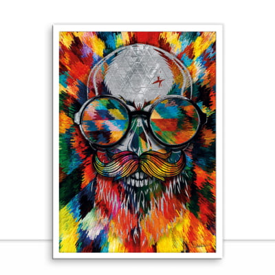 Skull Explosion Colours II por Joel Santos -  CATEGORIAS