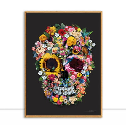 Skull Flowers III por Joel Santos -  CATEGORIAS