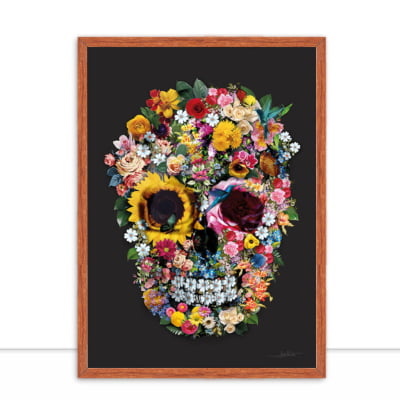 Skull Flowers III por Joel Santos -  CATEGORIAS