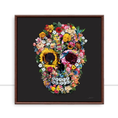 Skull Flowers III Q por Joel Santos -  CATEGORIAS