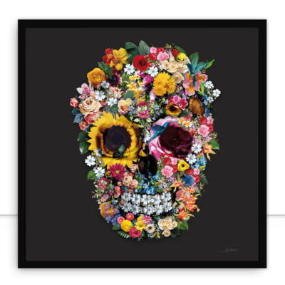 Skull Flowers III Q por Joel Santos -  CATEGORIAS