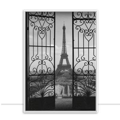 Torre Eiffel Colage Black por Joel Santos -  CATEGORIAS