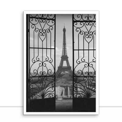 Torre Eiffel Colage Black por Joel Santos -  CATEGORIAS